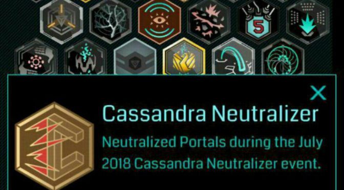 начали появляться медали Cassandra Neutralizer